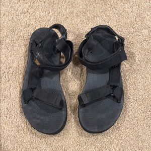 Black Teva Sandals Midform